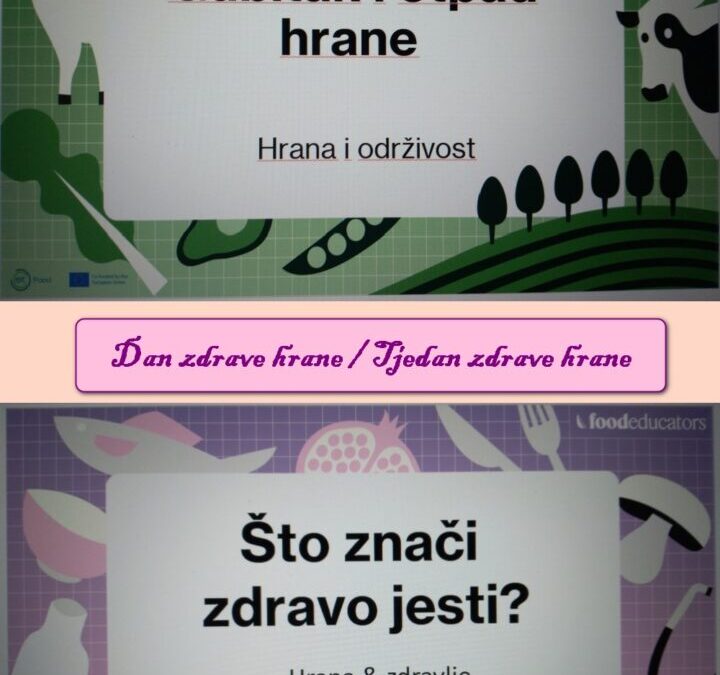 Dan zdrave hrane/Tjedan zdrave hrane