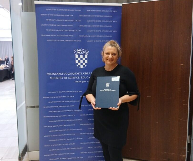 Nagrađena učiteljica naše škole