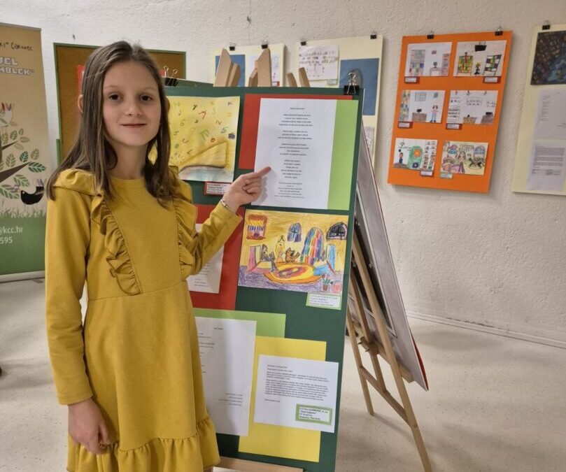 HANA POLAŠEK OSTVARILA USPJEH NA LIKOVNO/LITERARNOM NATJEČAJU