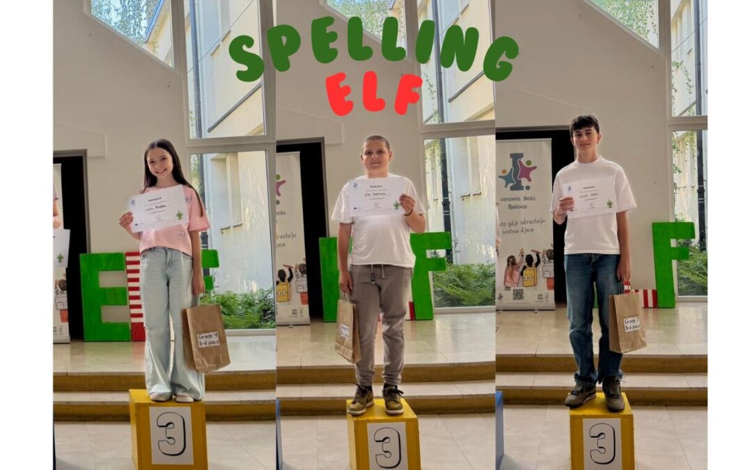 Zapažen nastup učenika IV. OŠ Bjelovar na županijskom natjecanju Spelling Elf